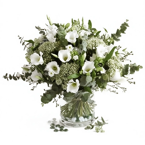 בוקט לבן וזך